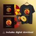 Inspiral Carpets - 'Burn Like The Sun' - Cornetto 'Solar Flare' Vinyl + Red Translucent Vinyl + CD + Album Tee + Digital Download